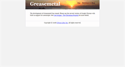 Desktop Screenshot of greasemetal.31tools.com